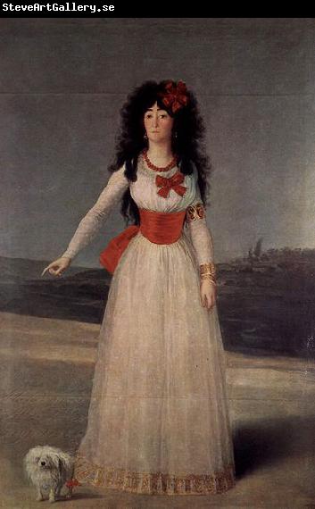 Francisco de Goya Duchess of Alba - The White Duchess